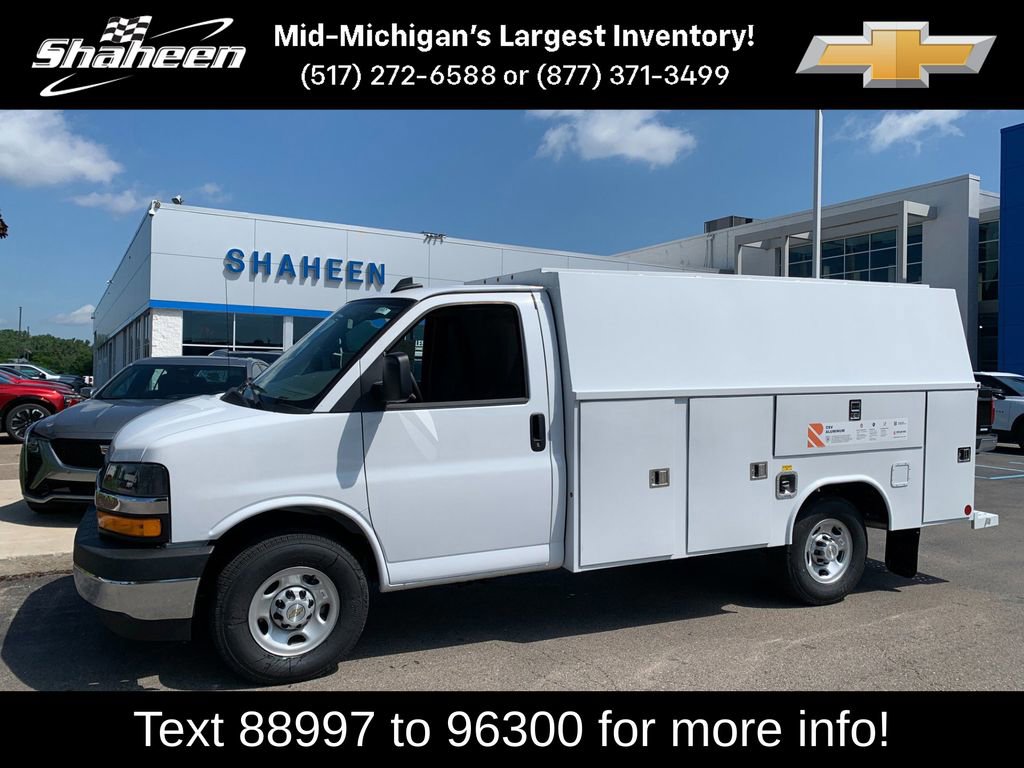 New 2025 Chevrolet Express 3500 Work Van w/ Power Convenience Package RWD image 1