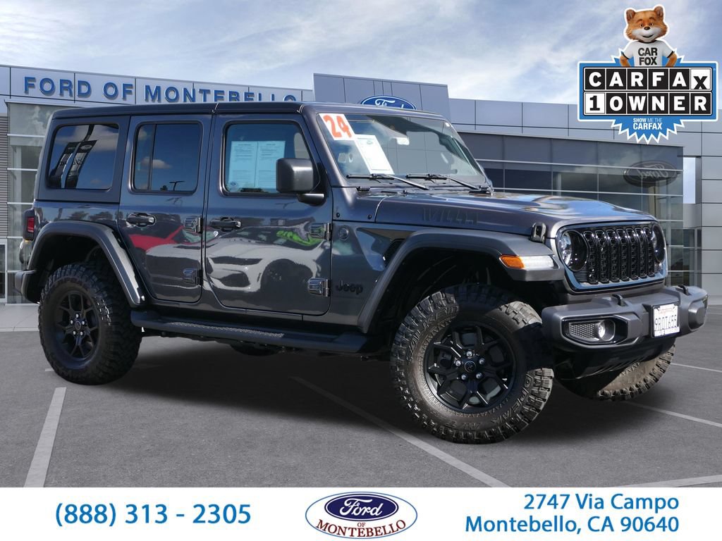 Used 2024 Jeep Wrangler Unlimited Sport AWD/4WD 360° Tour