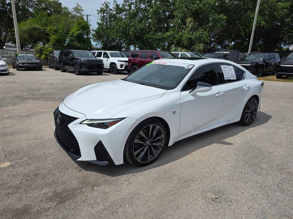 Used 2023 Lexus IS 350 F Sport w/ Navigation Package RWD image 2