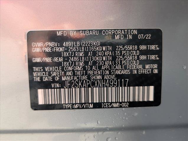 Used 2022 Subaru Forester Limited AWD/4WD image 30