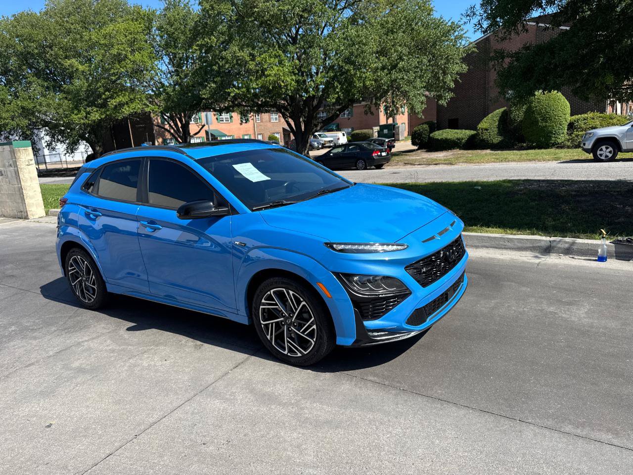 Used 2022 Hyundai Kona N Line w/ Tech Package FWD image 2