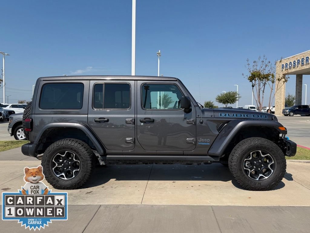Used 2022 Jeep Wrangler Unlimited Rubicon 4xe w/ Steel Bumper Group AWD/4WD image 21