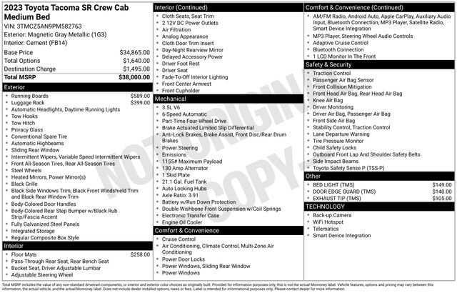Used 2023 Toyota Tacoma SR image 26