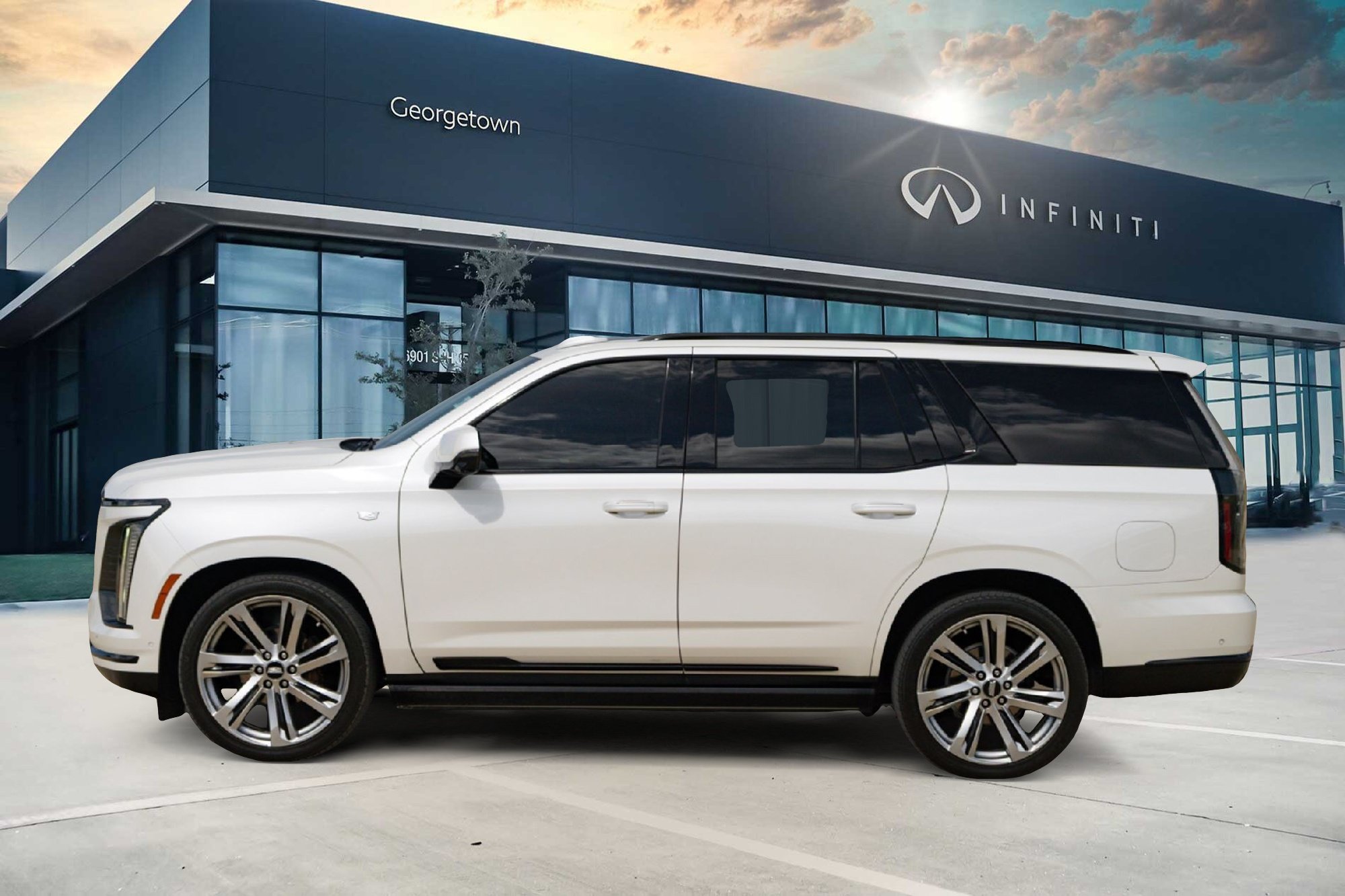 Used 2025 Cadillac Escalade Sport w/ Touring Package AWD/4WD image 7