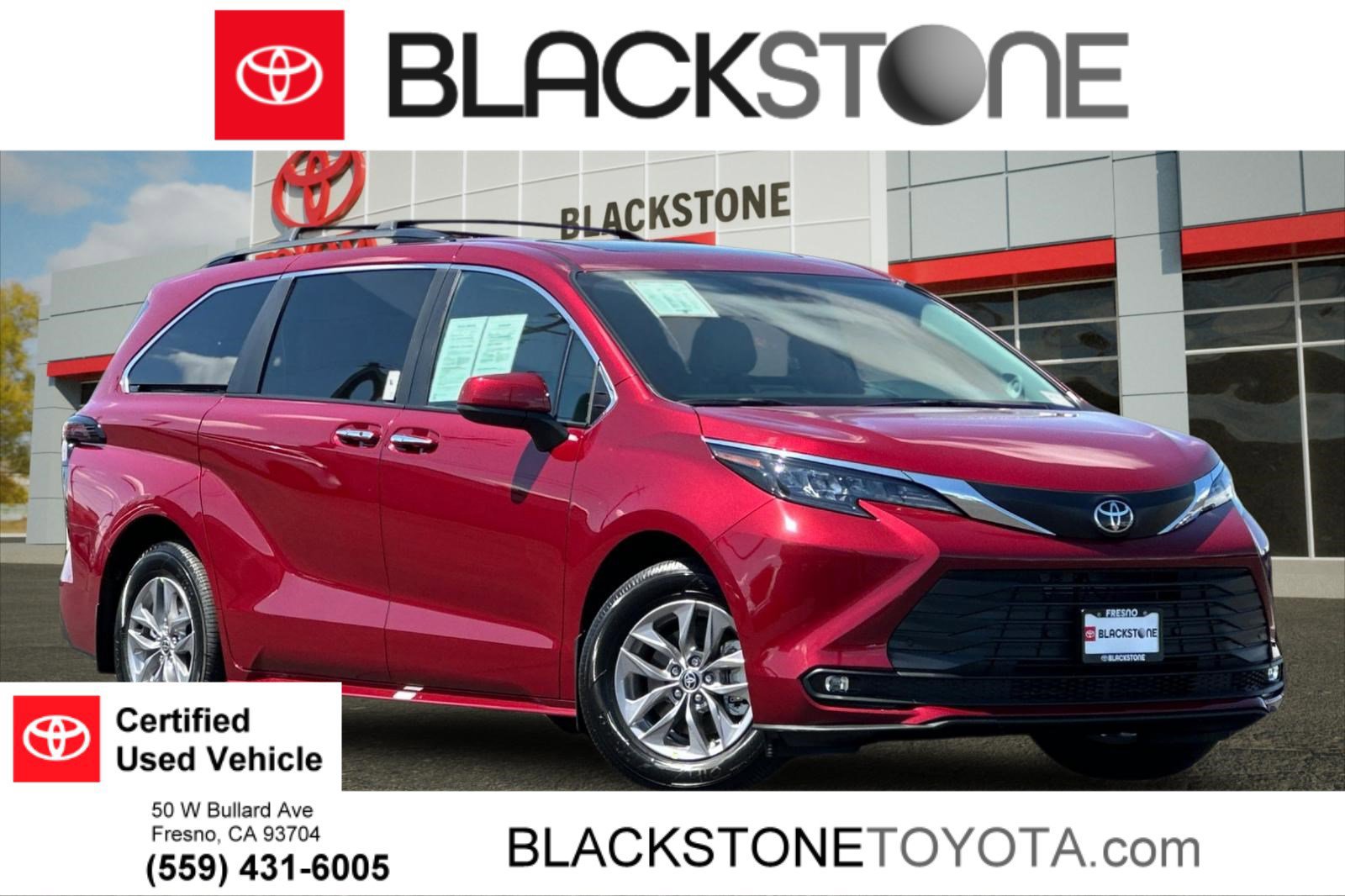 Certified 2026 Toyota Sienna XLE FWD image 1
