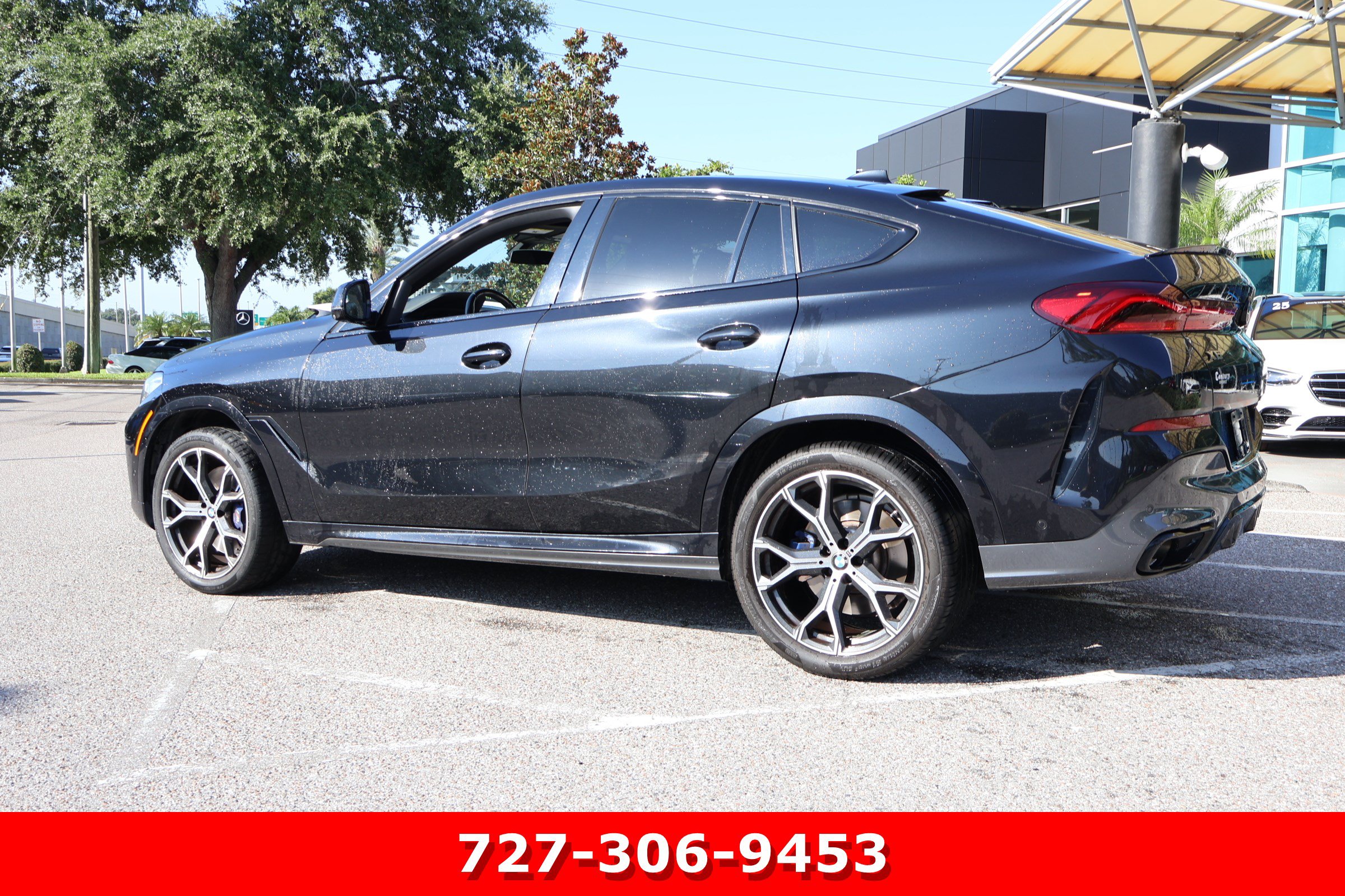 Used 2021 BMW X6 M50i w/ Executive Package AWD/4WD image 7