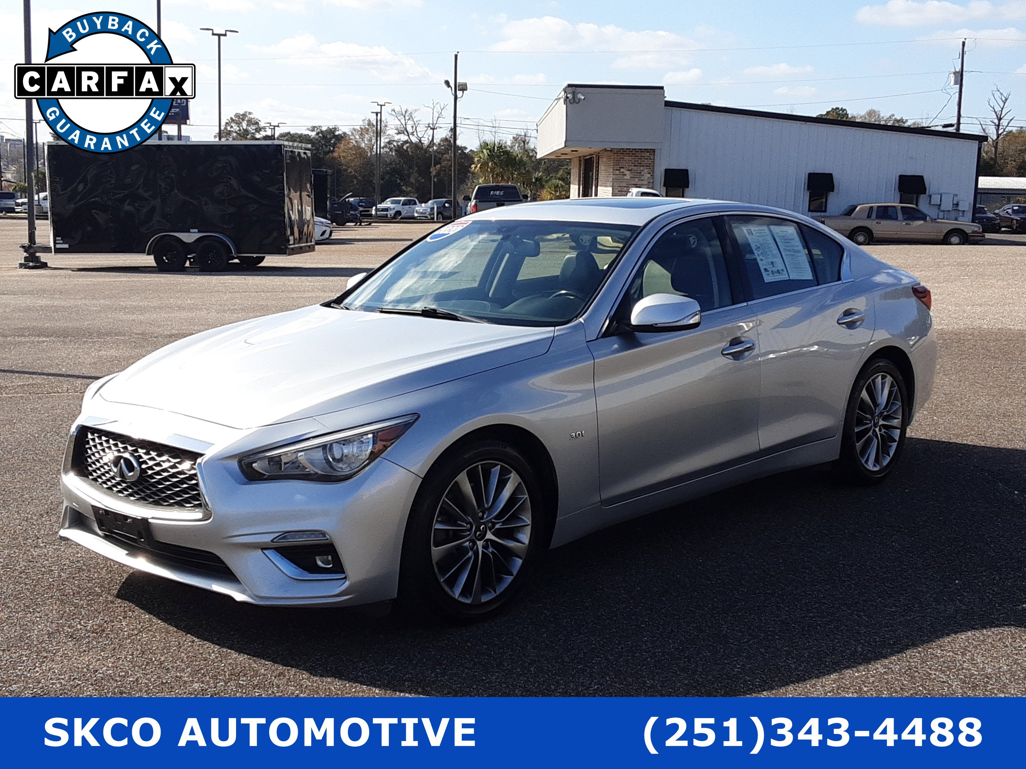 Used 2020 INFINITI Q50 Luxe image 1