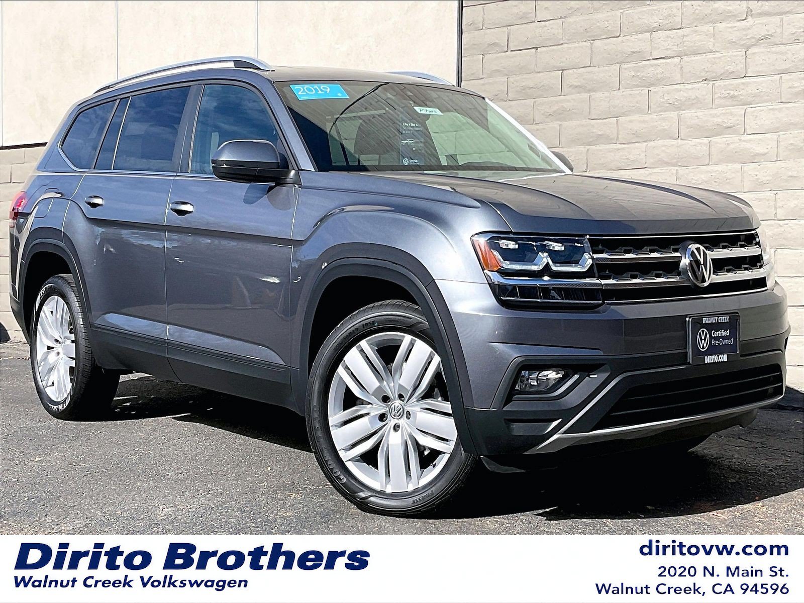Used 2019 Volkswagen Atlas SE w/ Panoramic Sunroof Package