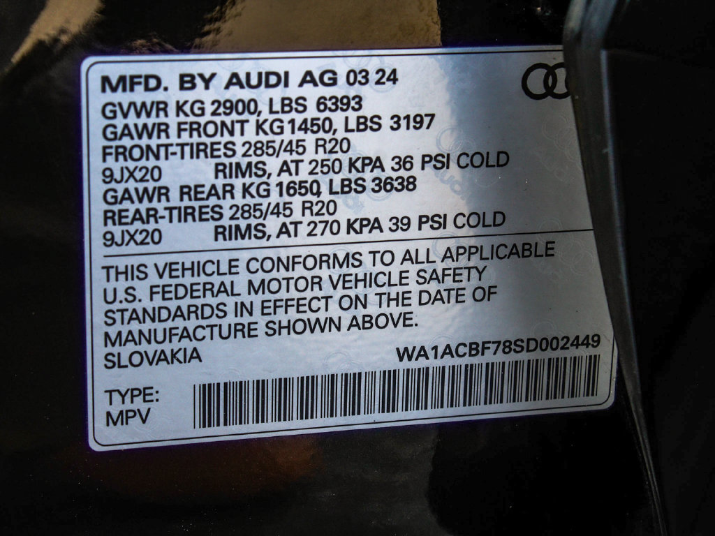 Used 2025 Audi Q7 2.0T Premium w/ Convenience Package AWD/4WD image 14