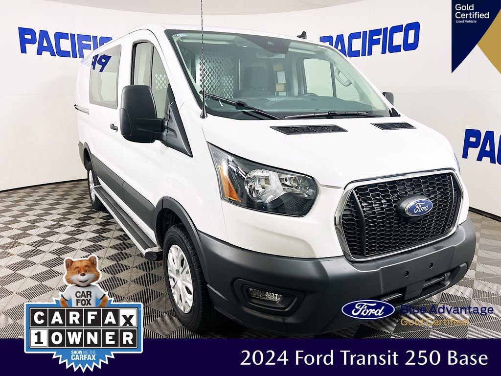 Certified 2024 Ford Transit 250 Low Roof w/ Exterior Upgrade Package