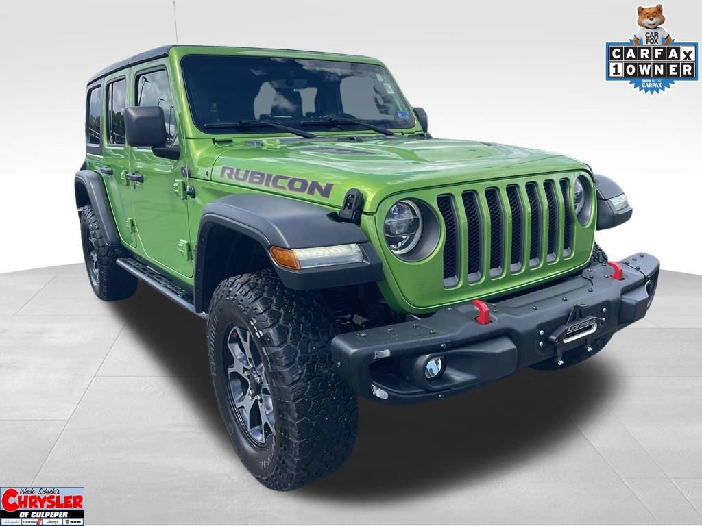Used 2019 Jeep Wrangler Unlimited Rubicon w/ Dual Top Group AWD/4WD image 1