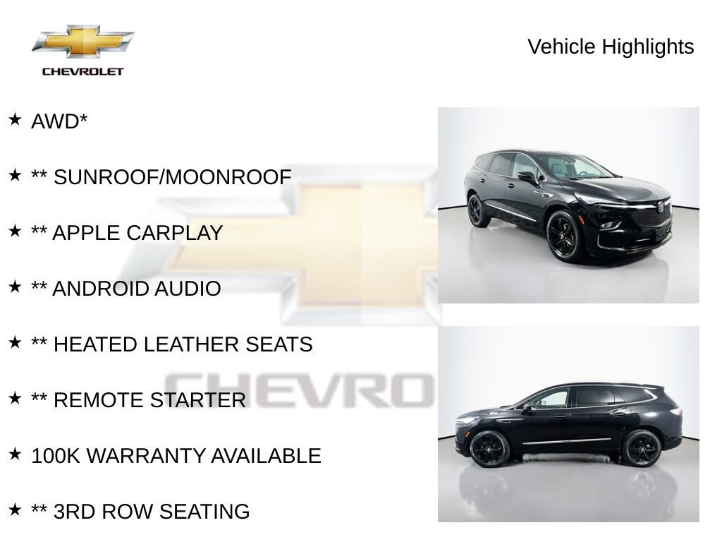 Used 2023 Buick Enclave Essence w/ Experience Buick Package AWD/4WD image 35