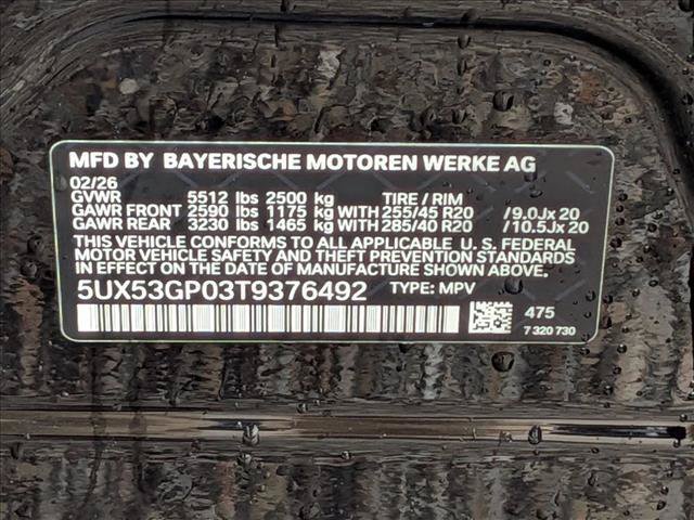 New 2026 BMW X3 xDrive30i w/ Convenience Package AWD/4WD image 19