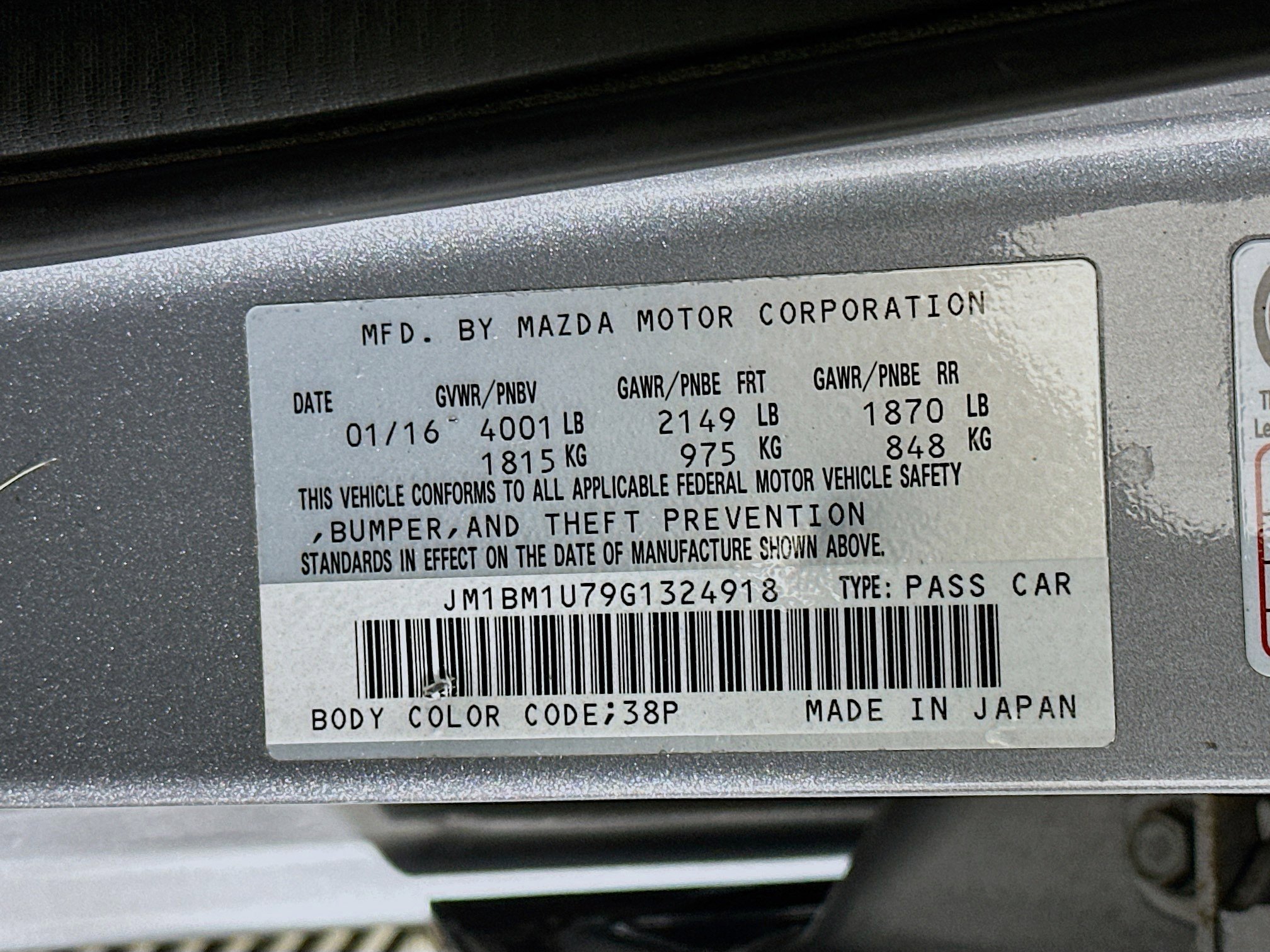 Used 2016 MAZDA MAZDA3 i Sport w/ Preferred Equipment Package image 12