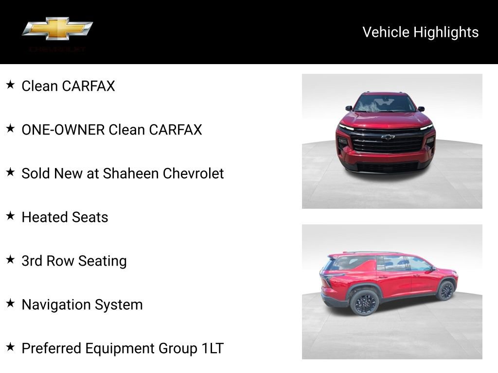 Used 2024 Chevrolet Traverse LT w/ Midnight/Sport Edition AWD/4WD image 17