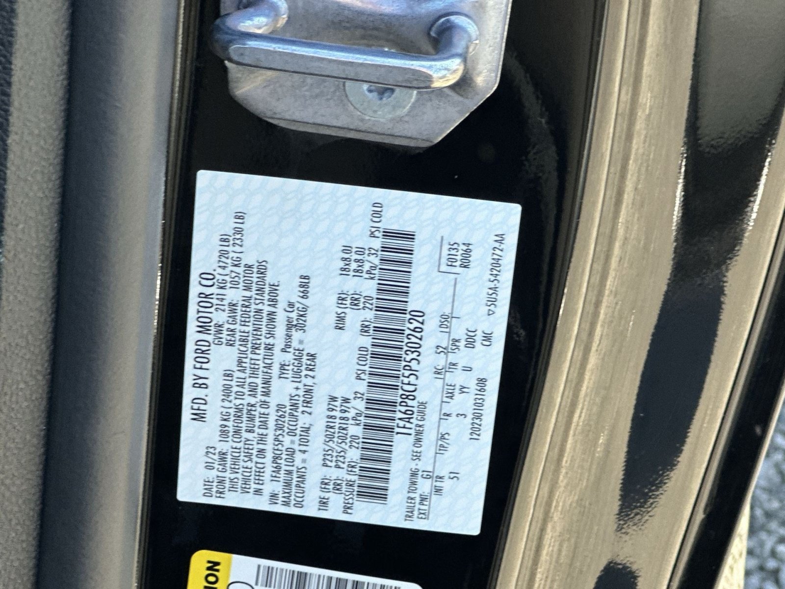 Certified 2023 Ford Mustang GT Premium w/ Equipment Group 401A RWD image 29