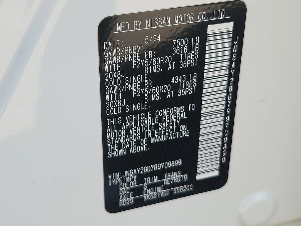 Certified 2024 Nissan Armada SL image 29