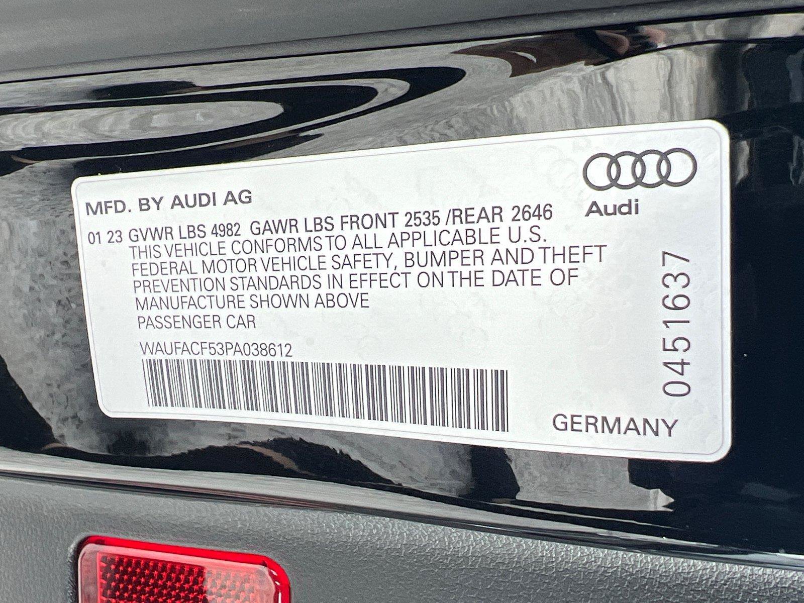 Used 2023 Audi A5 2.0T Premium Plus w/ Premium Plus AWD/4WD image 34