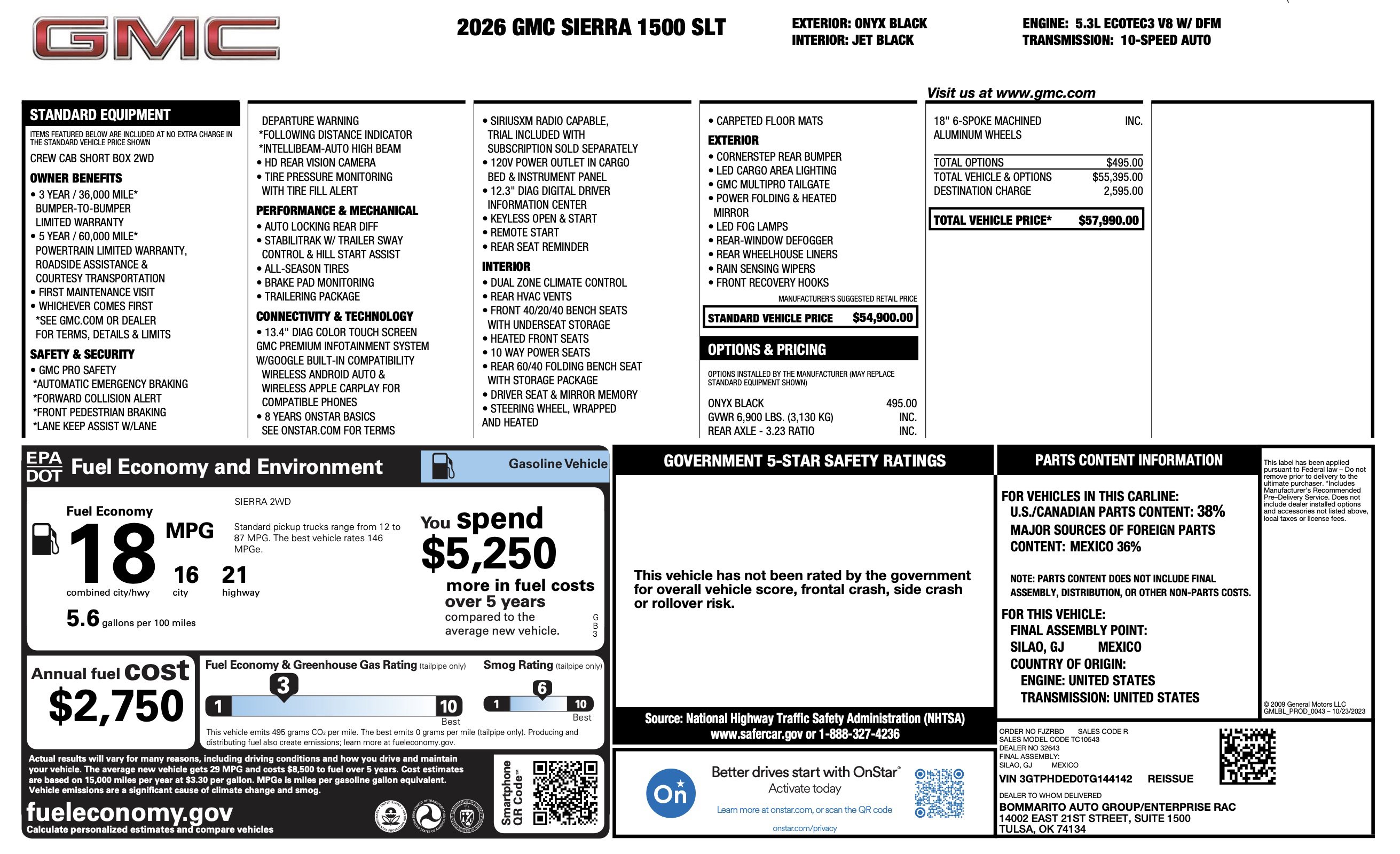 Used 2026 GMC Sierra 1500 SLT image 5