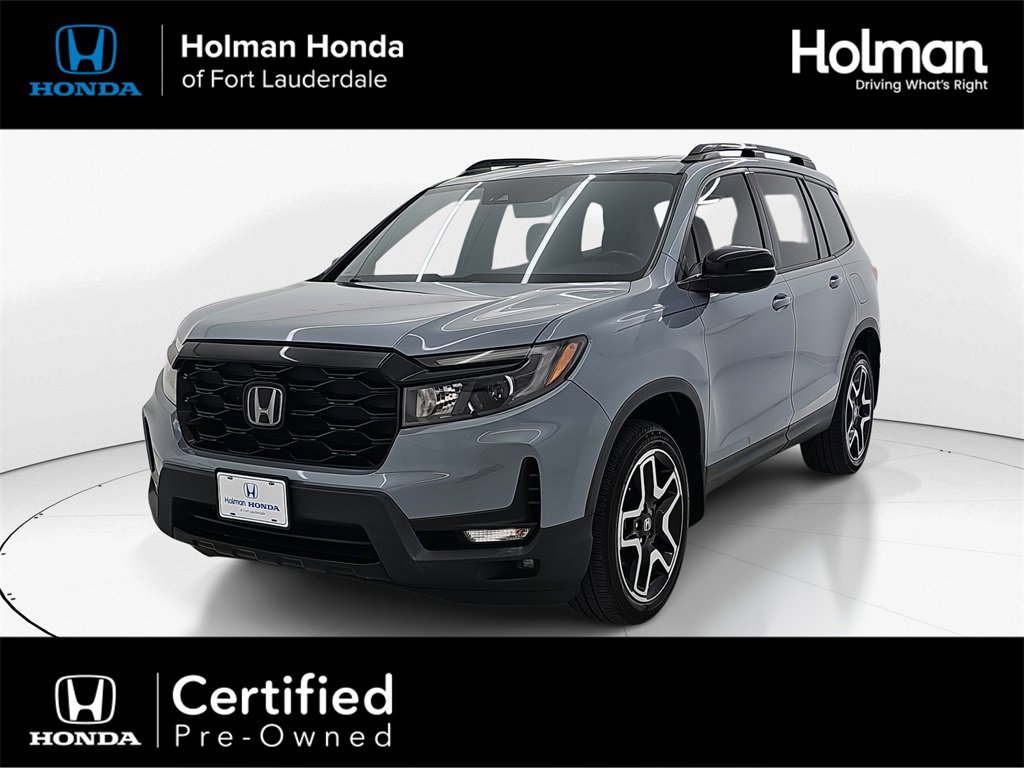 Certified 2022 Honda Passport Elite