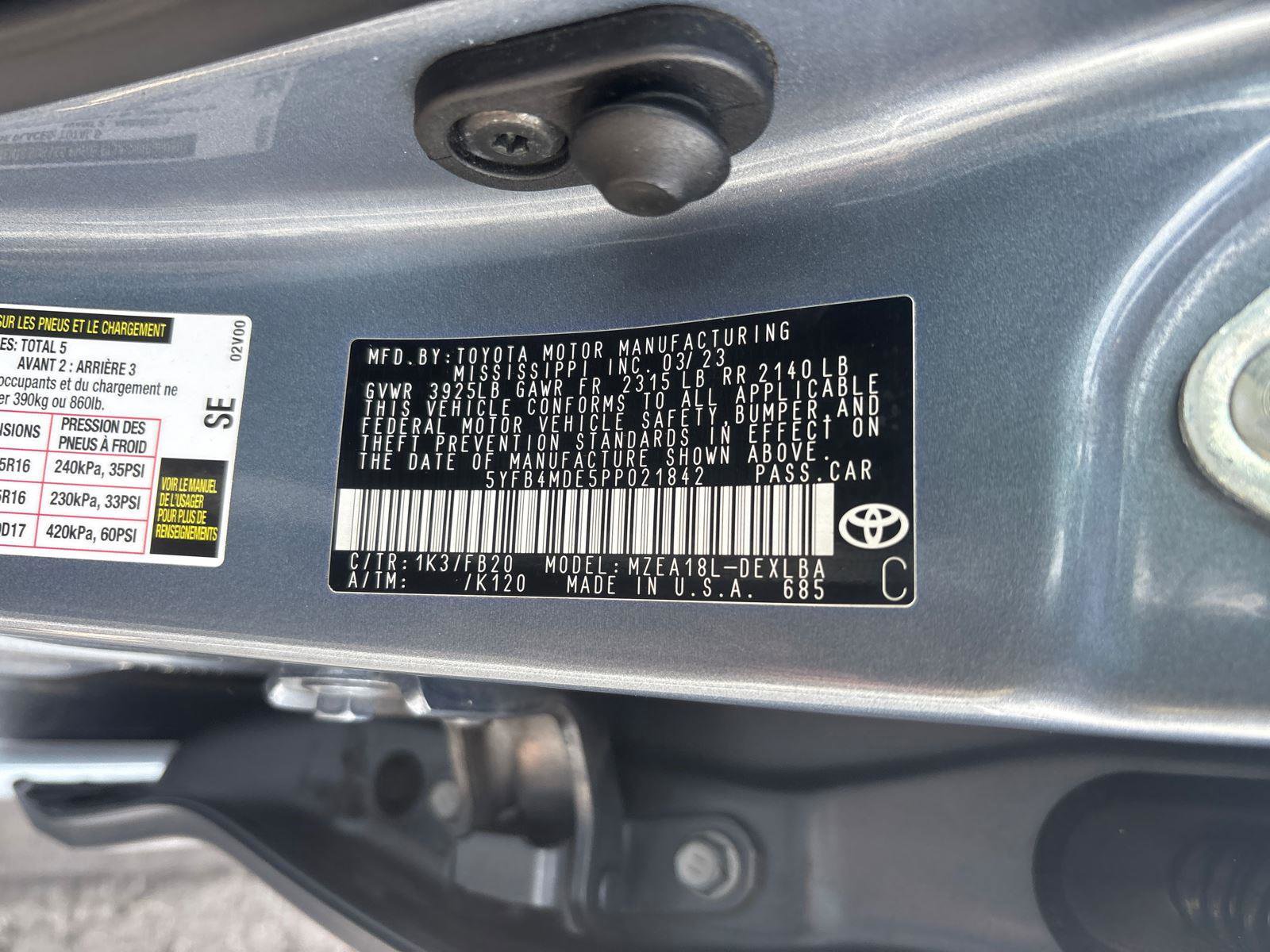 Used 2023 Toyota Corolla LE FWD image 30