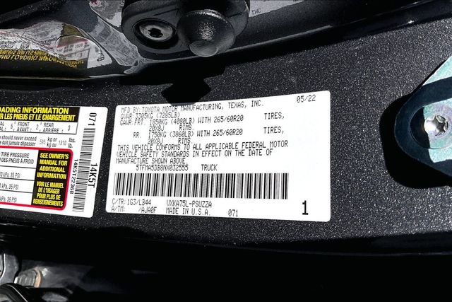 Used 2022 Toyota Tundra 1794 Edition image 20