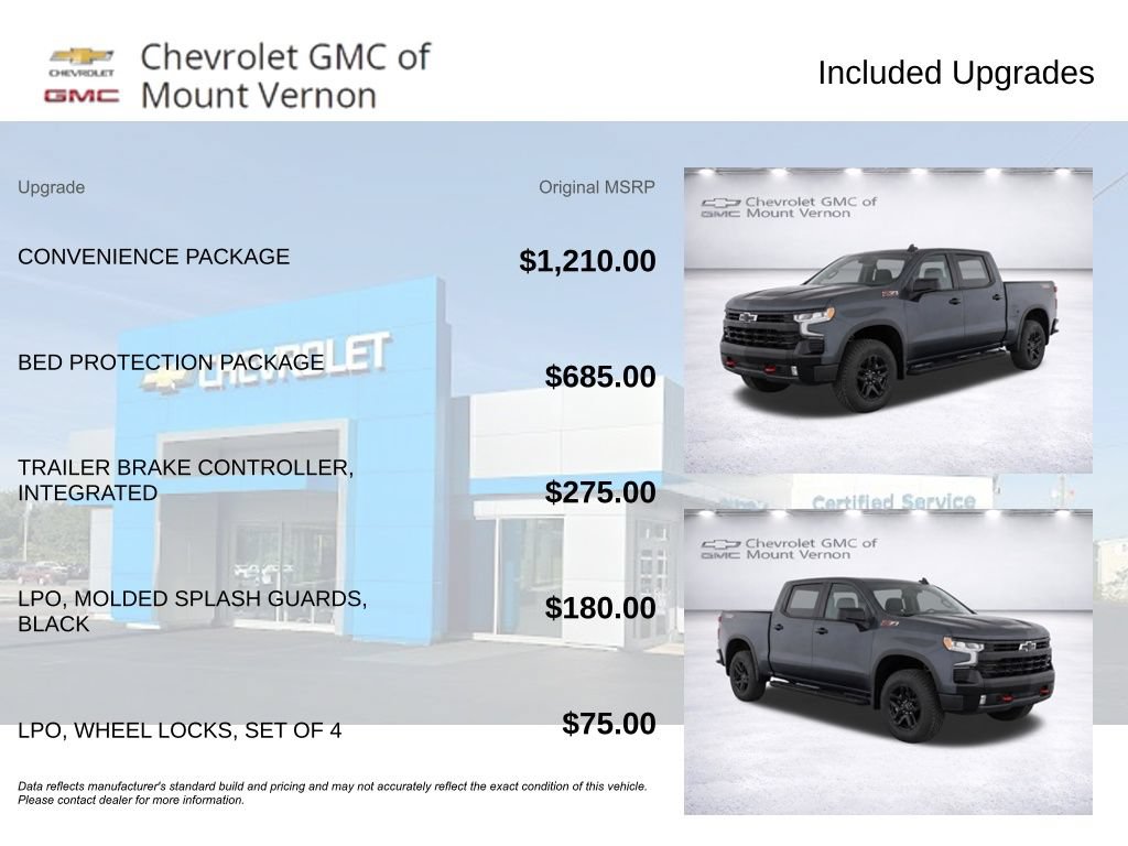 Used 2019 Chevrolet Silverado 1500 LT Trail Boss w/ Convenience Package AWD/4WD image 6