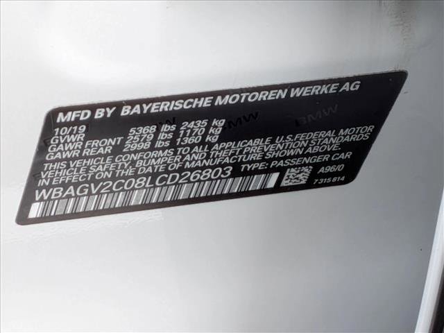 Used 2020 BMW 840i Gran Coupe w/ M Sport Package image 26
