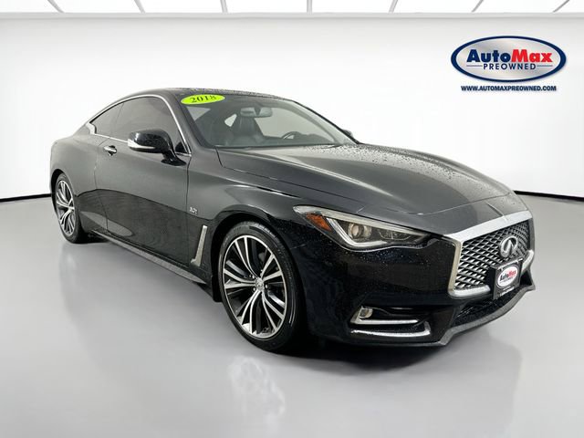 Used 2018 INFINITI Q60 3.0t Luxe w/ Sensory Package 3.0T Luxe AWD/4WD image 1
