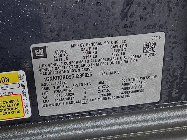 Used 2016 Chevrolet Traverse LT w/ Style and Technology Package image 11