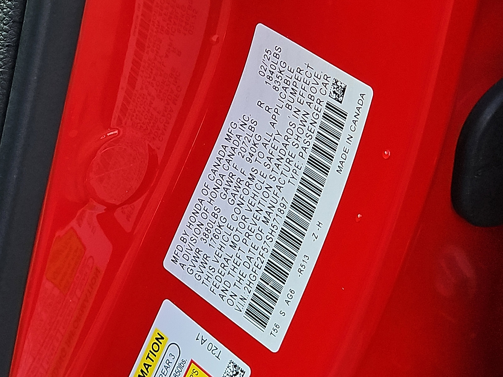 Used 2025 Honda Civic Sport image 25