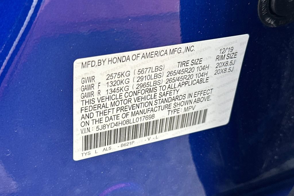 Used 2020 Acura MDX A-Spec image 31