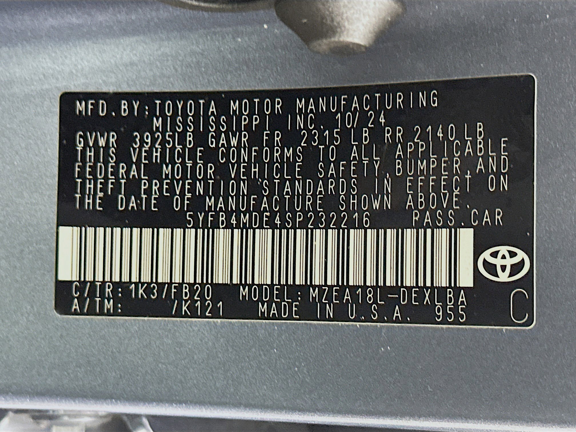 Used 2025 Toyota Corolla LE image 12