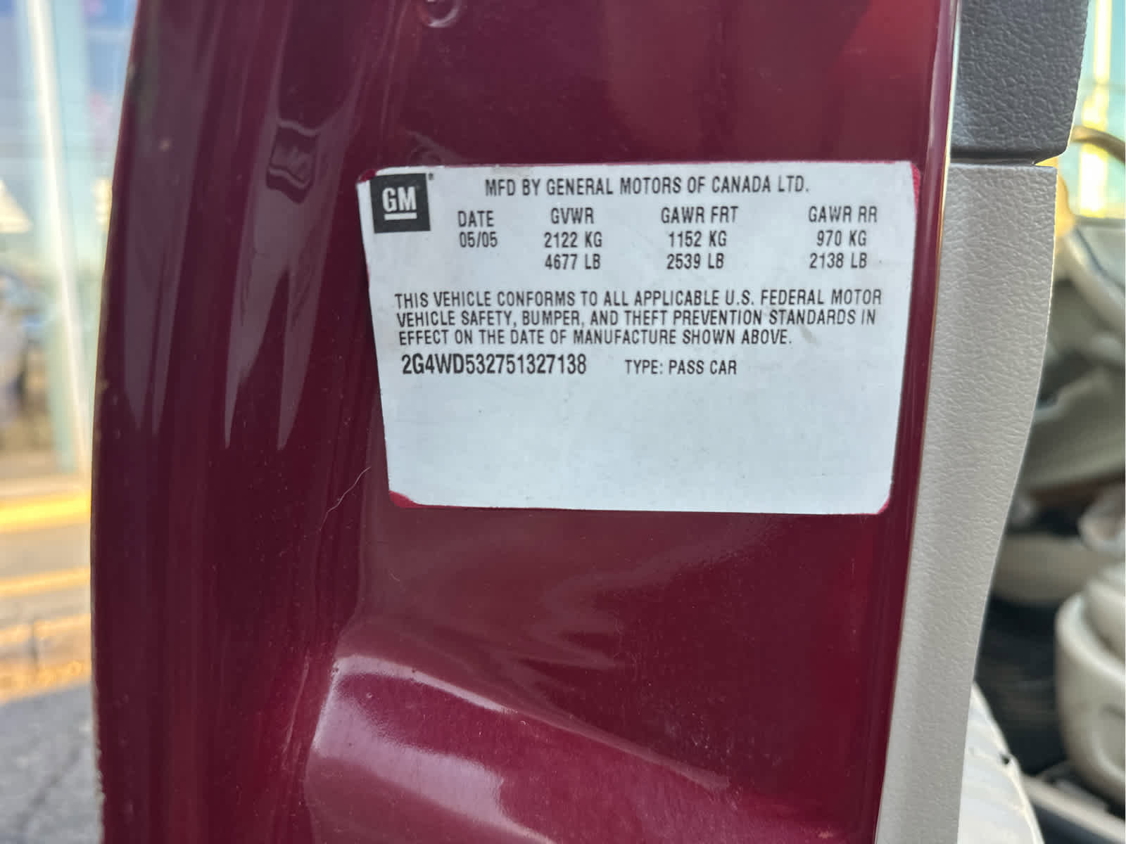 Used 2005 Buick LaCrosse CXL w/ Gold Convenience Package