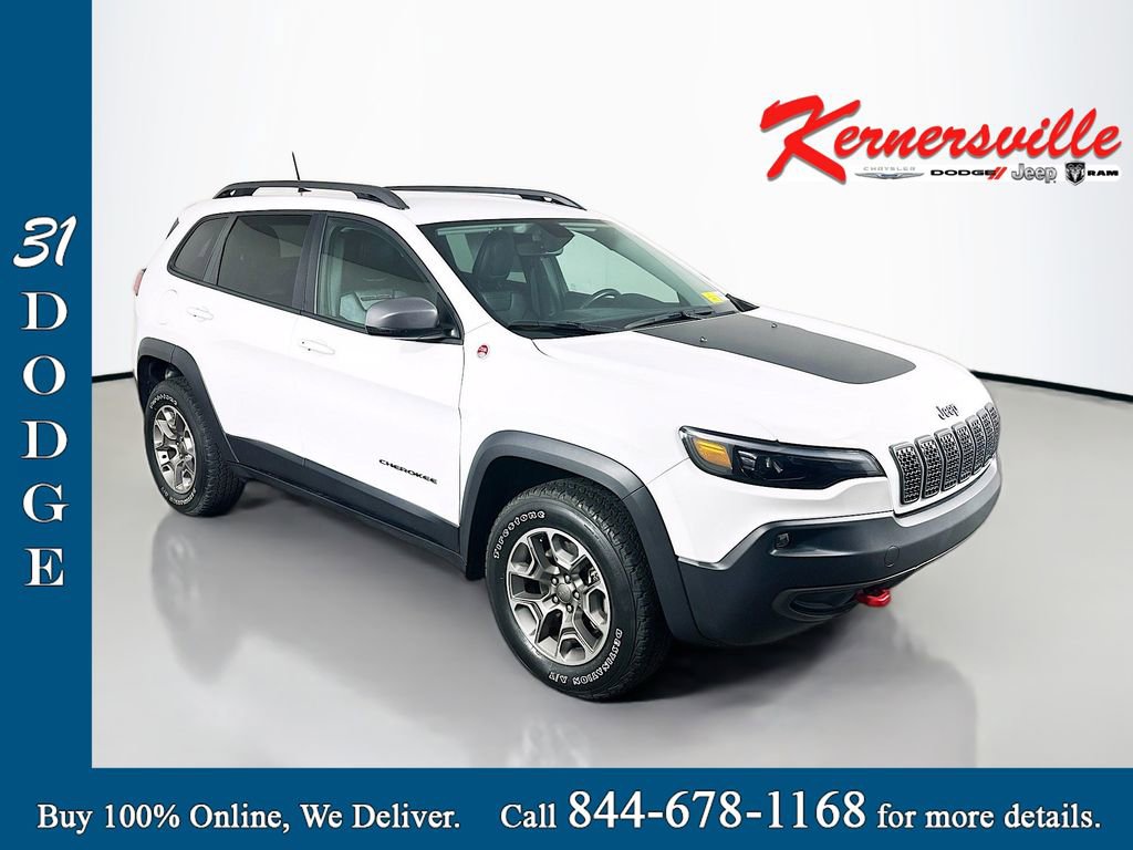 Used 2020 Jeep Cherokee Trailhawk w/ Cold Weather Group image 1