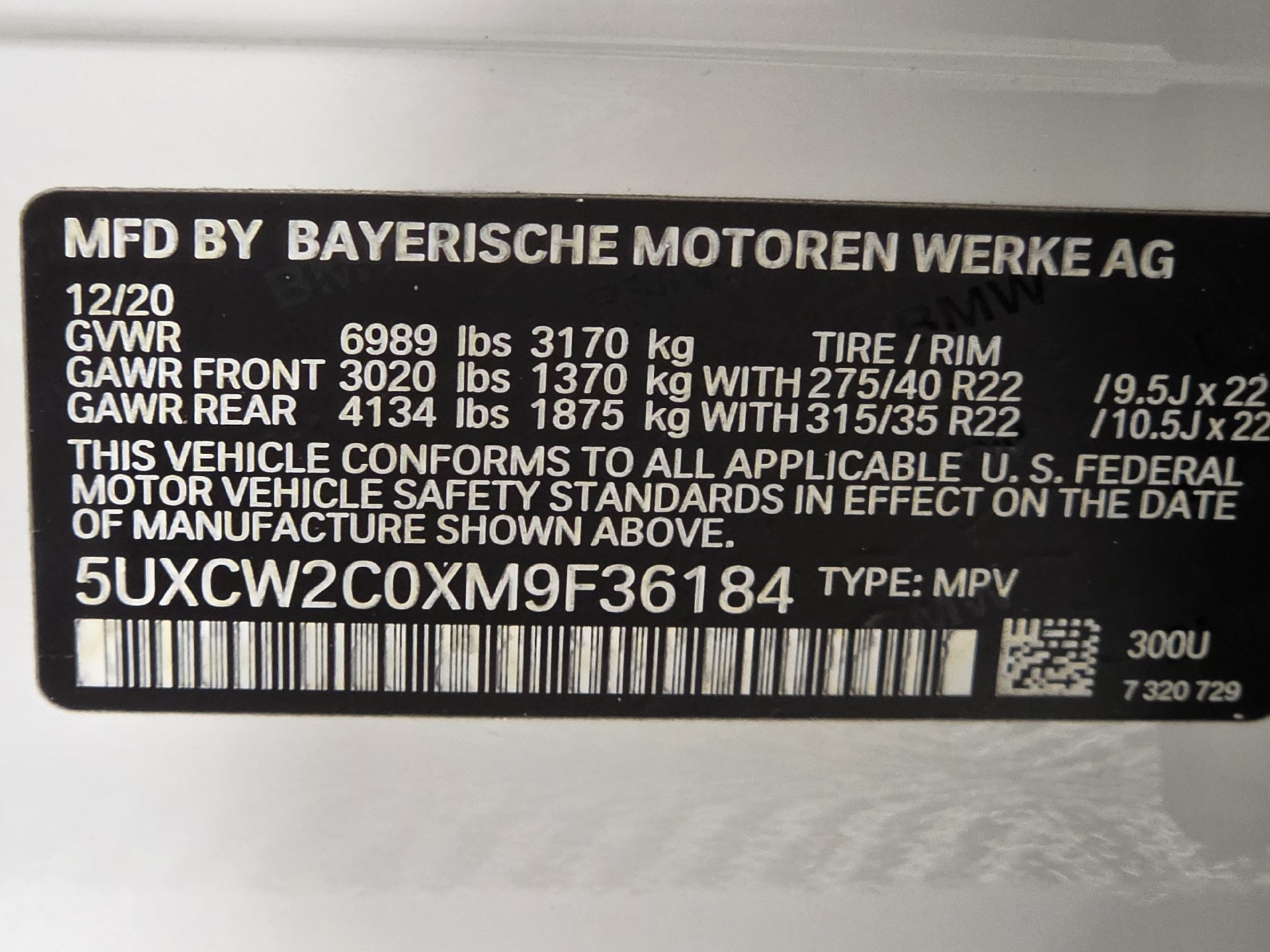Used 2021 BMW X7 xDrive40i w/ M Sport Package AWD/4WD image 49