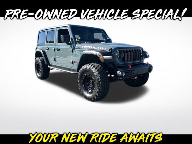 Used 2024 Jeep Wrangler Unlimited Rubicon w/ Technology Group