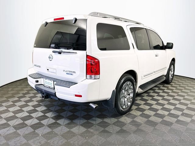 Used 2015 Nissan Armada Platinum w/ 2nd Row Captain Seat Package image 8