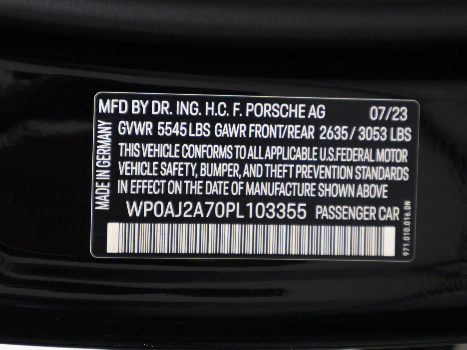 Certified 2023 Porsche Panamera RWD image 19