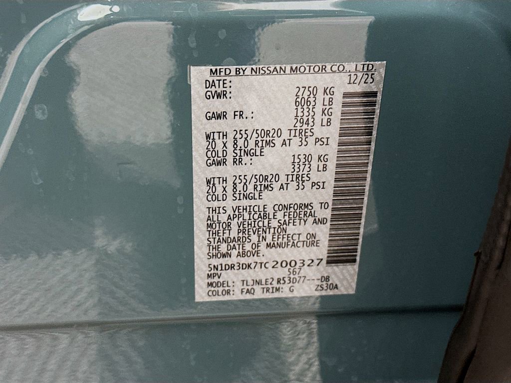 New 2026 Nissan Pathfinder Platinum AWD/4WD image 7