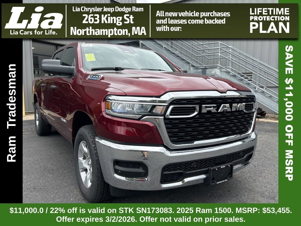 New 2025 RAM 1500 Tradesman