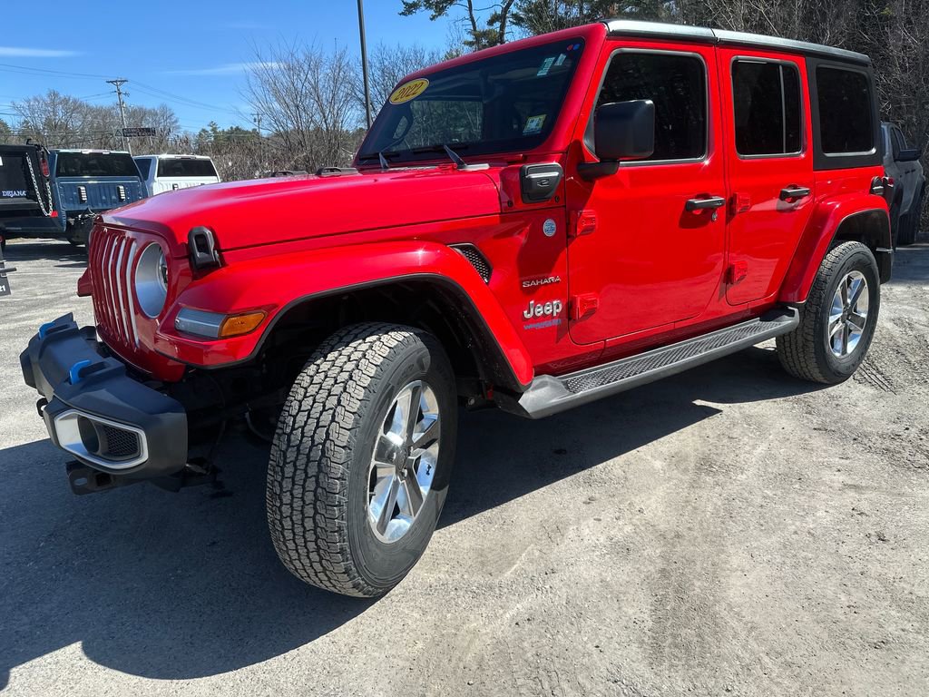 Used 2022 Jeep Wrangler Unlimited Sahara image 1