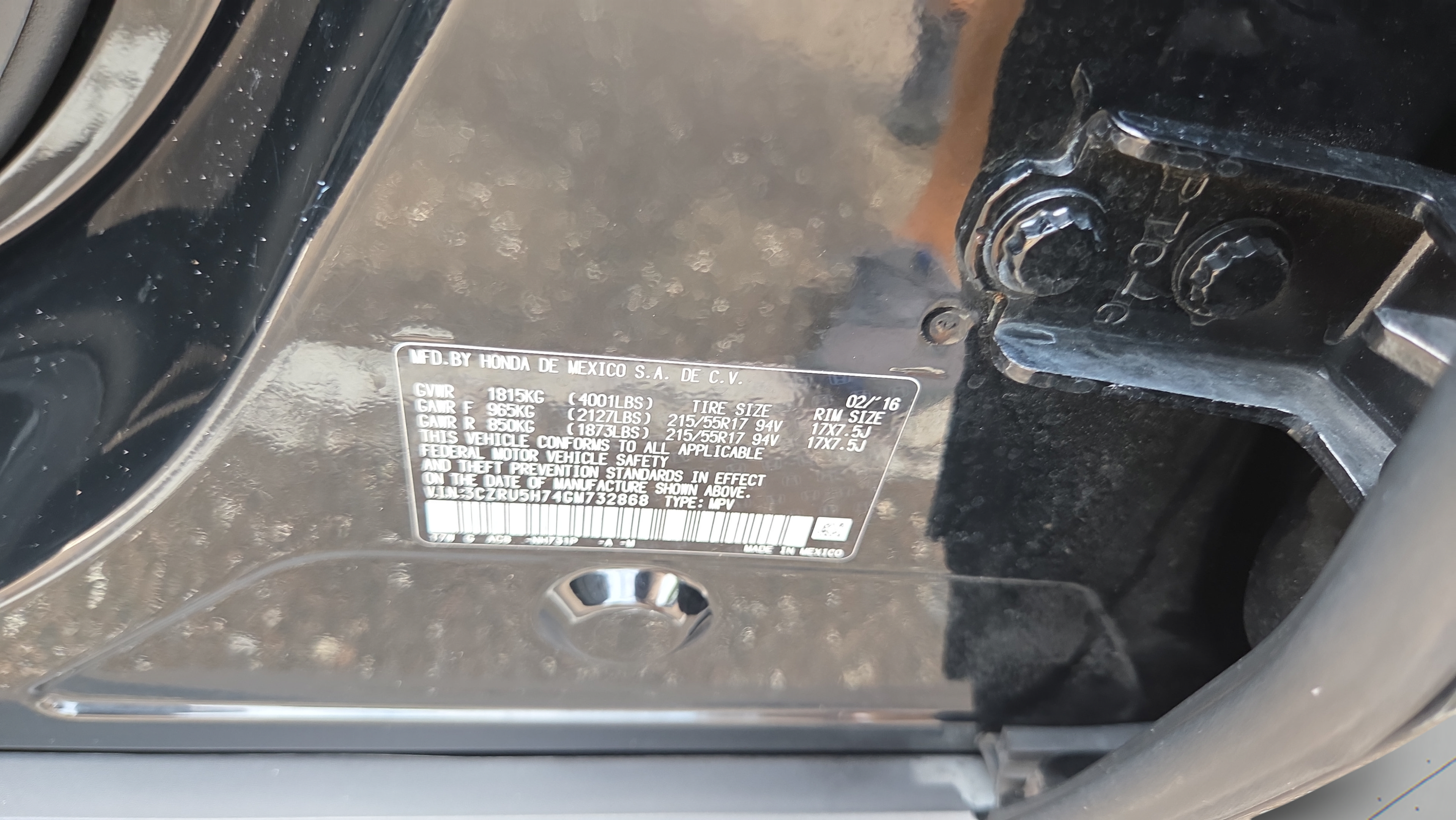 Used 2016 Honda HR-V EX-L image 31