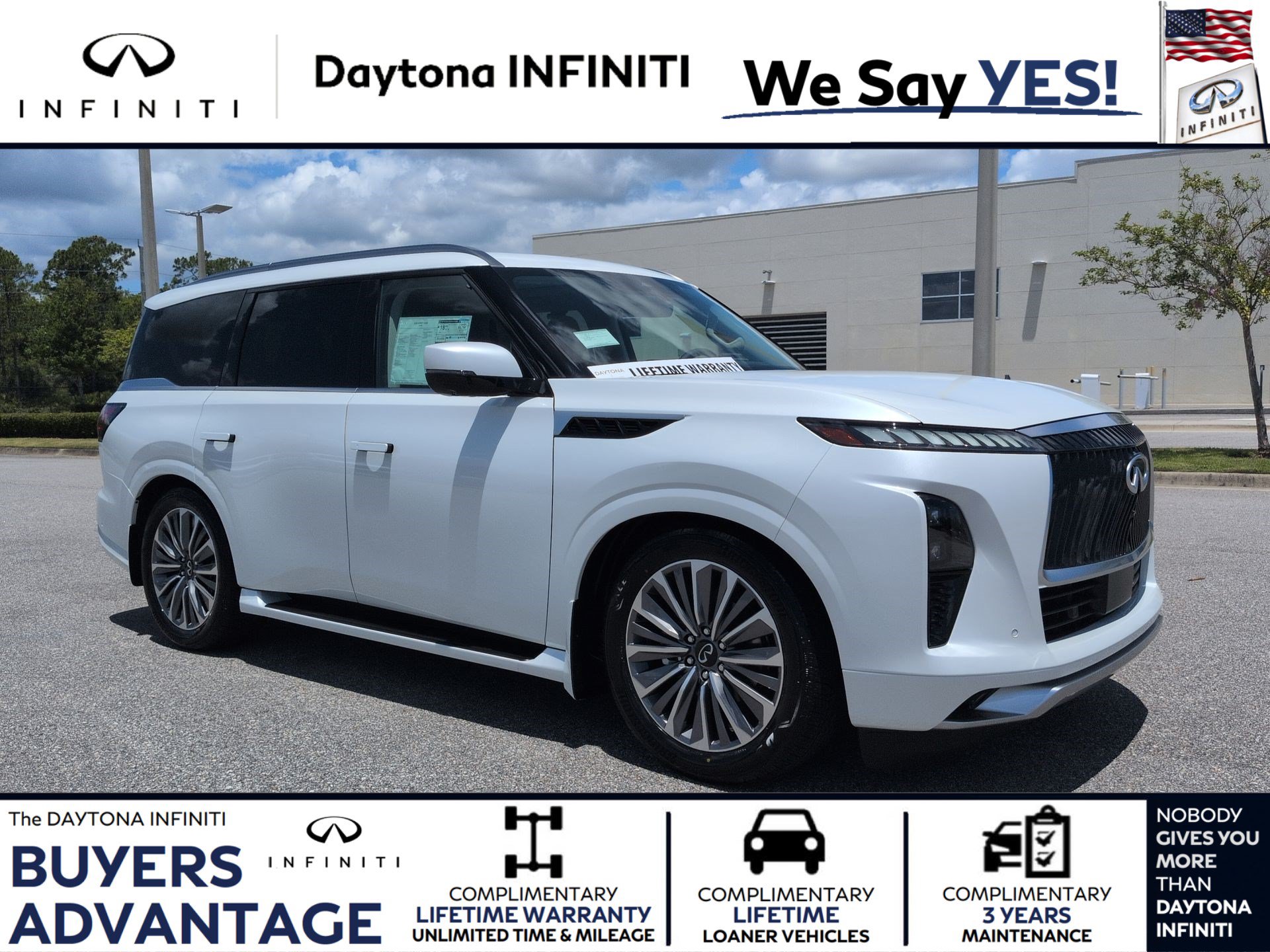 New 2026 INFINITI QX80 Luxe w/ Cargo Package RWD image 1