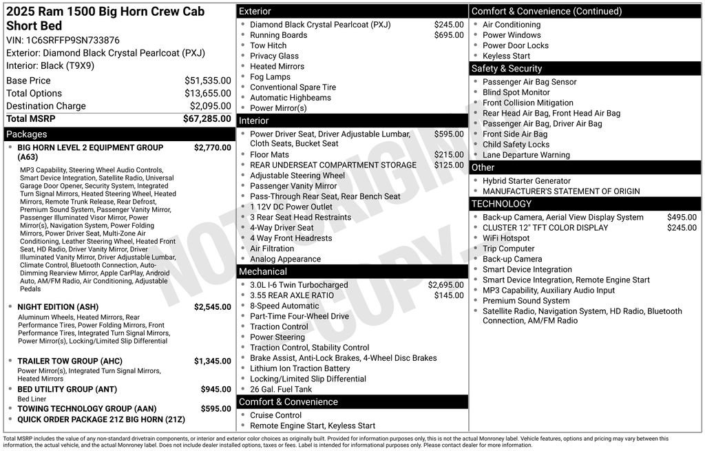 Used 2025 RAM 1500 Big Horn AWD/4WD image 7