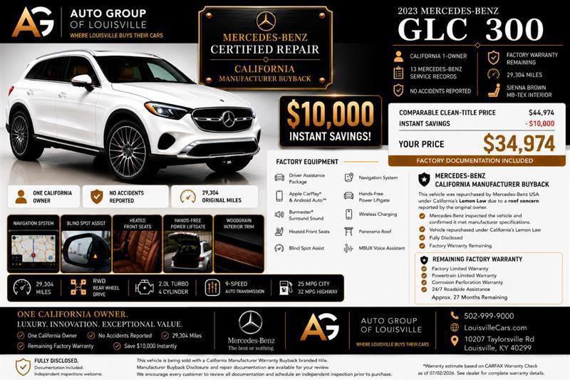 Used 2023 Mercedes-Benz GLC 300 image 10