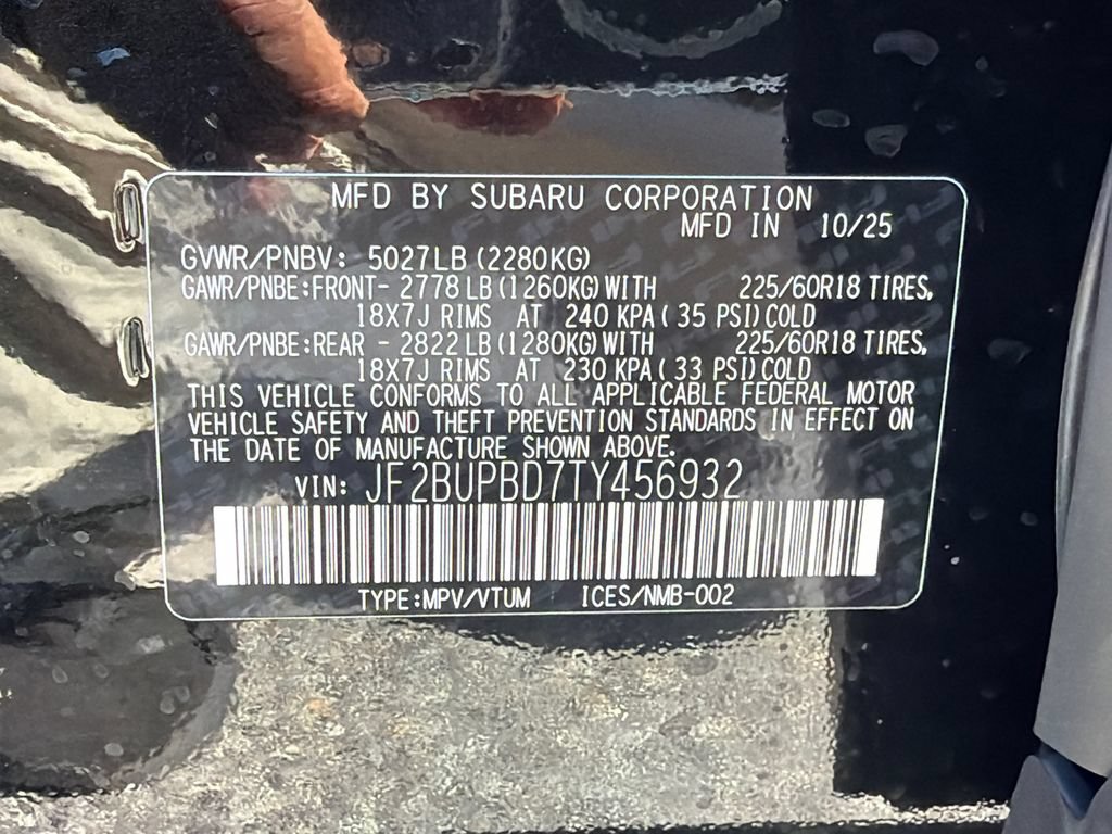 Certified 2026 Subaru Outback Premium AWD/4WD image 30
