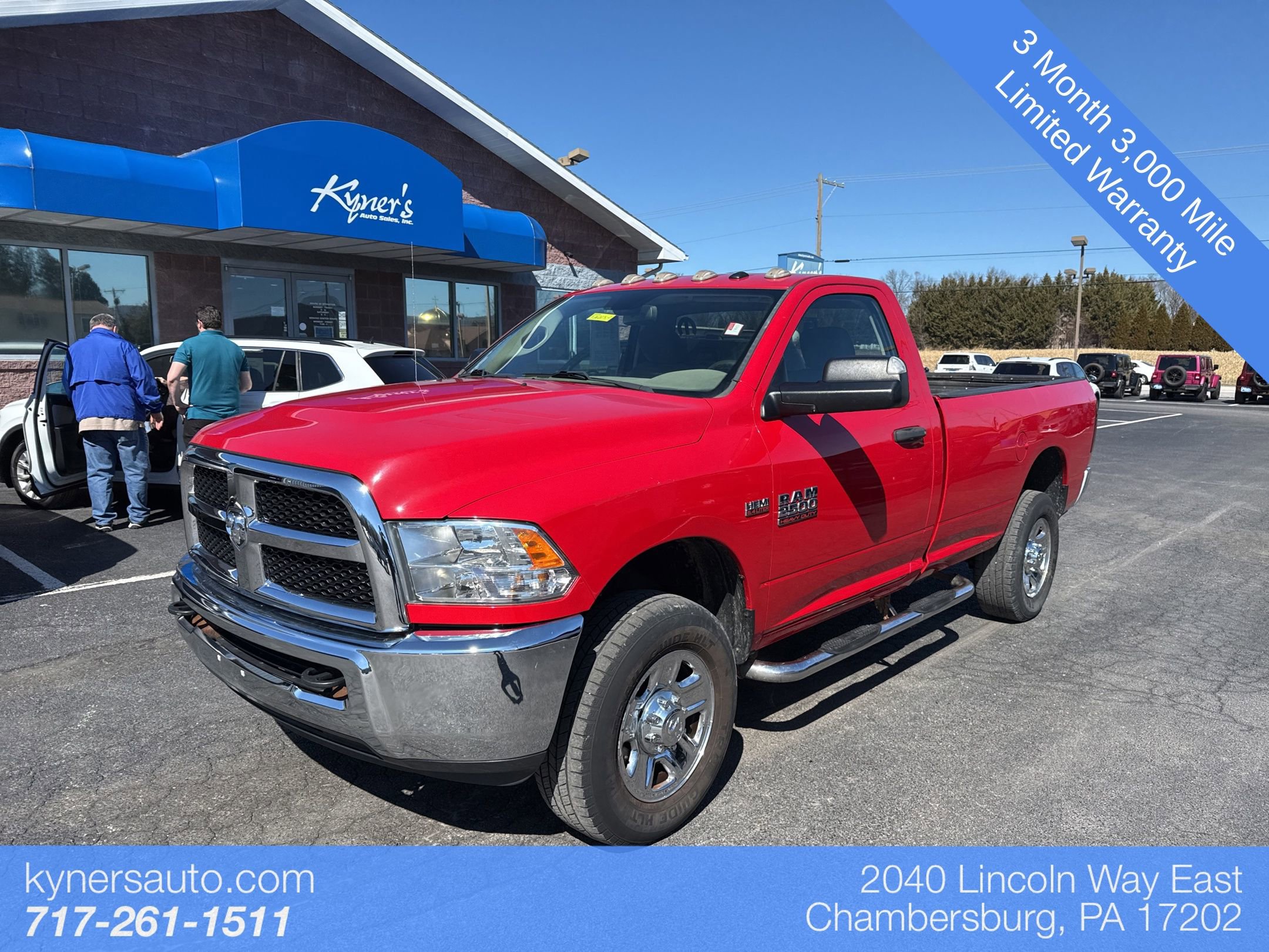 Used 2016 RAM 2500 Tradesman w/ Chrome Appearance Group