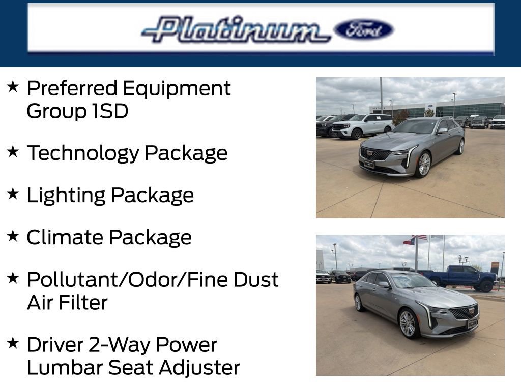 Used 2024 Cadillac CT4 Premium Luxury w/ Technology Package image 23