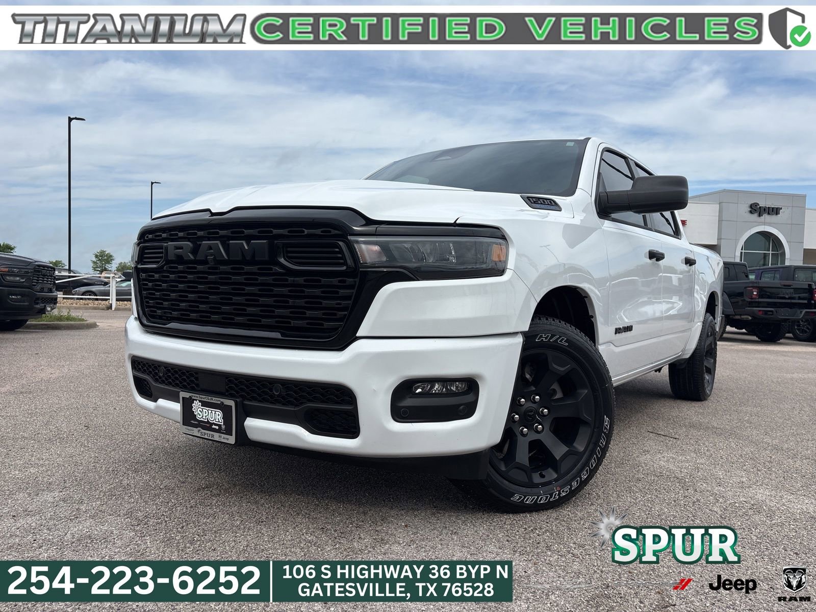 Used 2025 RAM 1500 Tradesman w/ Night Edition image 1